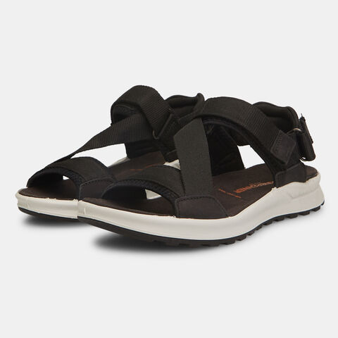 Sandalias deportivas para mujer Weinbrenner de cuero, Negro Sandalias deportivas para mujer Weinbrenner de cuero, Negro